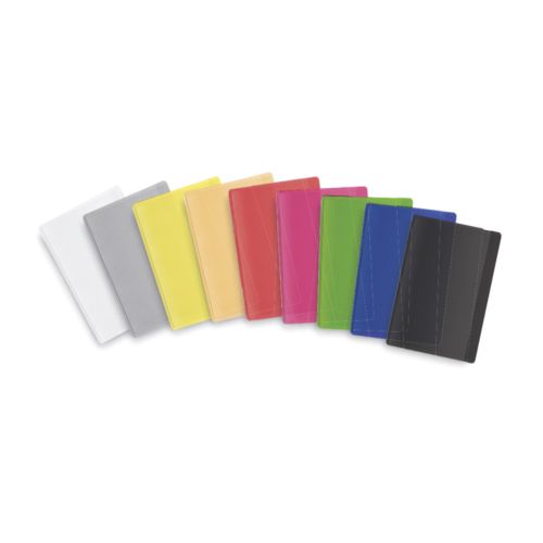 Porte-Cartes PVC pliante 2 COMPARTIMENTS carte de crédit