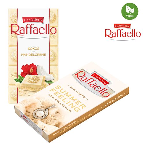 Tablettes de chocolat Raffaello - G2M Com